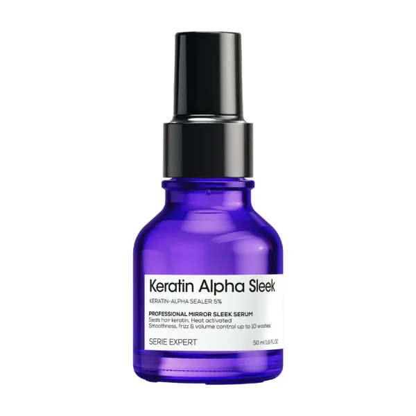 Keratin Alpha Sleek Mirror Sleek Serum για Λείανση 50ml