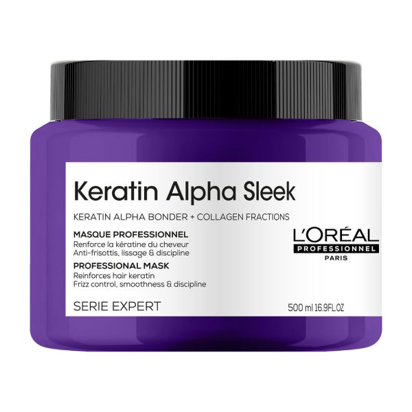 Keratin Alpha Sleek Professional Mask για Λείανση 500ml