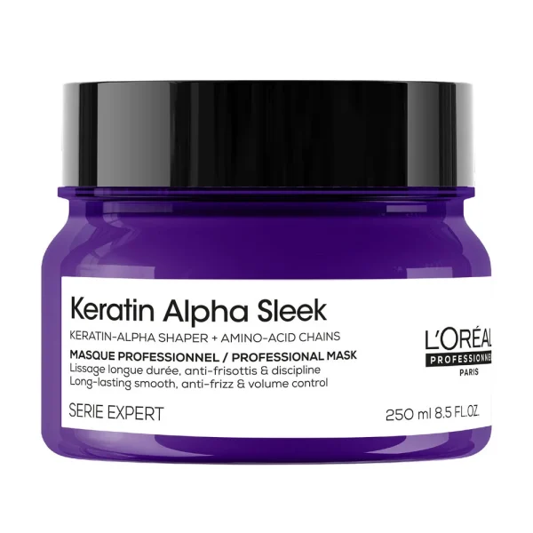 Keratin Alpha Sleek Professional Mask για Λείανση 250ml