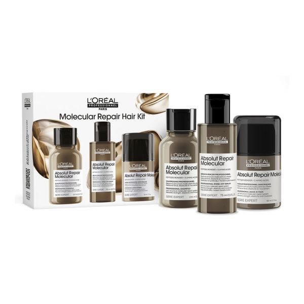 Absolut Repair Molecular Mini Trio Kit Μοριακής Επανόρθωσης Για Πολύ Ταλαιπωρημένα Μαλλιά