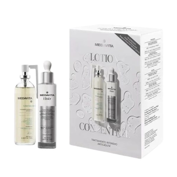 Medavita Lotion Concentrée Anti-Hair Loss Special Edition Set (Lotion Concentrée 100ml & Elisier Serum 50ml)
